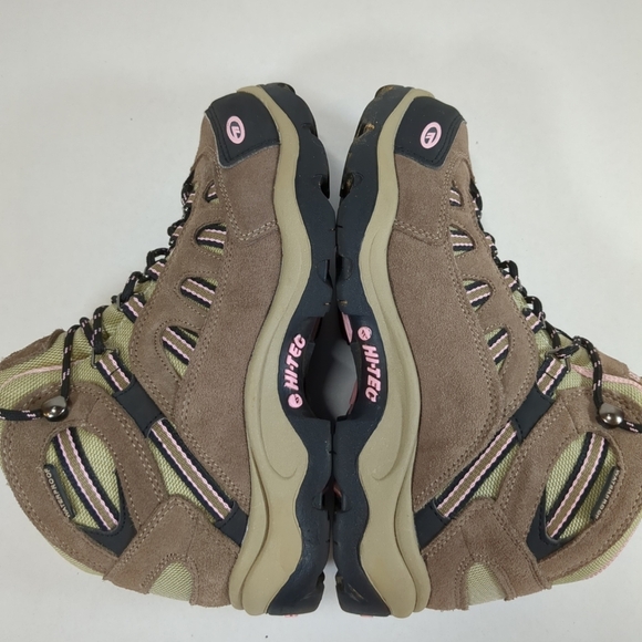 Hi-Tec Brown and Pink Athletic Shoes - Picture 5 of 8